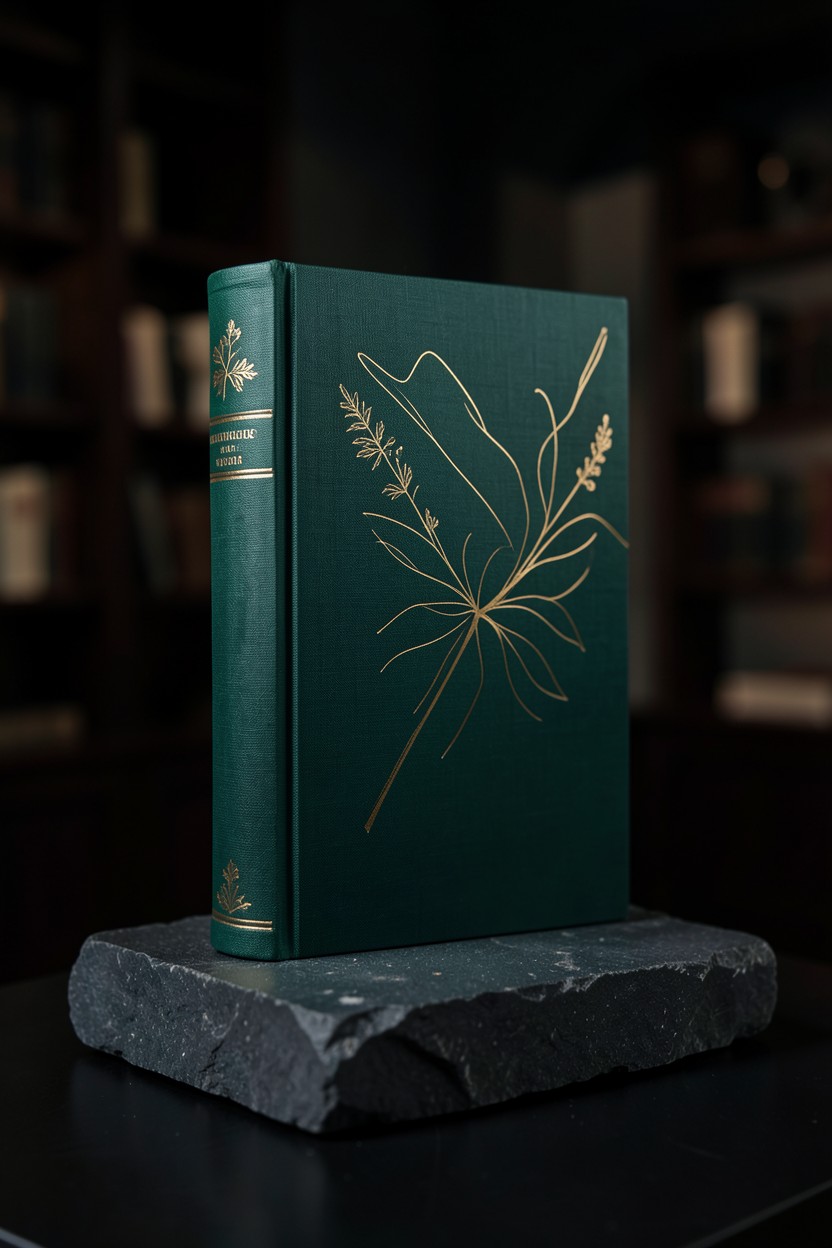 Edición de colección con diseño botánico
